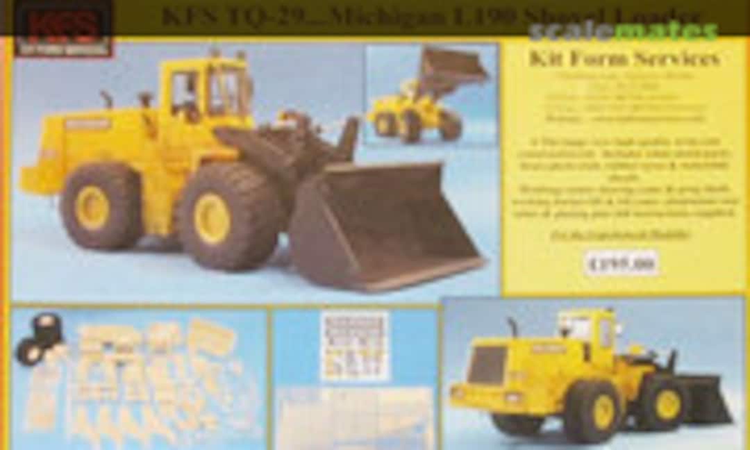 1:24 Michigan L190 Shovel Loader (Kit Form Services TQ-29) TQ-29