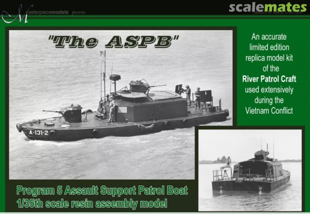 Boxart Program 5 Assault Support Patrol Boat MIL70101 Masterpiece Models