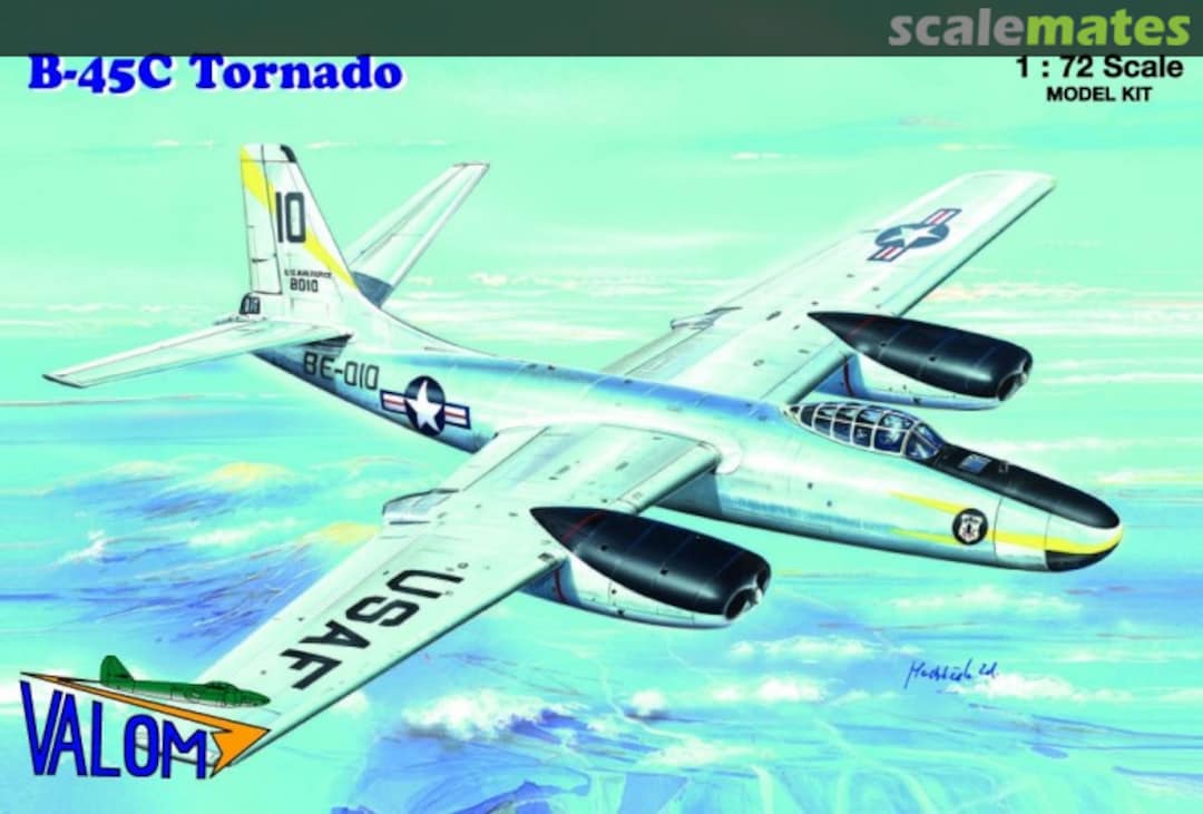 Boxart B-45C Tornado 72121 Valom Boxart B-45C Tornado 72121 Valom