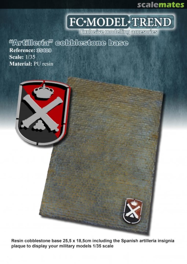 Boxart "Artillería" cobblestone base 35409 FC Model Trend Boxart "Artillería" cobblestone base 35409 FC Model Trend