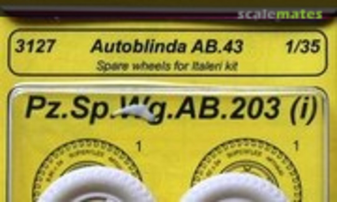 1:35 Autoblinda AB.43/Pz.Sp.Wg.AB203(i) (CMK 3127) 3127