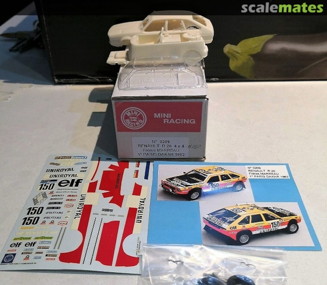 Boxart Talbot Samba "Shell" 625 Mini Racing Boxart Talbot Samba "Shell" 625 Mini Racing