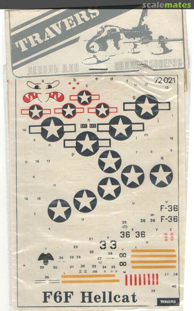 Boxart F6F Hellcat 72021 Travers Boxart F6F Hellcat 72021 Travers