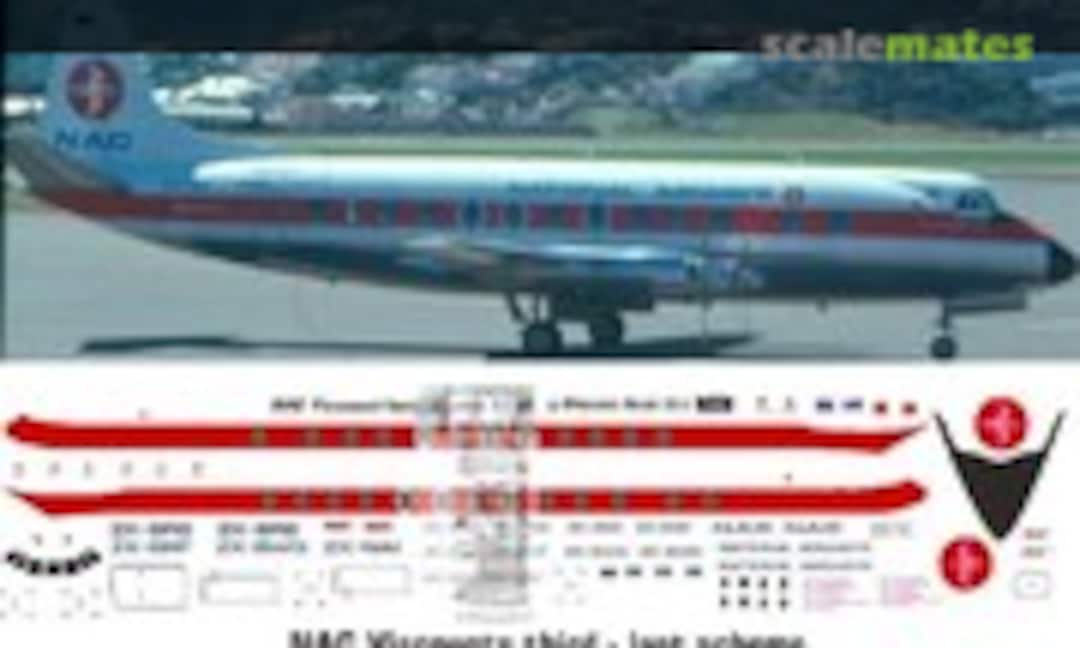 1:96 NAC Viscount 3rd scheme (Oldmodels Decals OMD0544) OMD0544