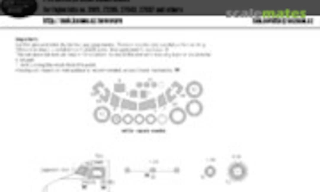 1:72 E-2C Hawkeye BASIC kabuki masks (New Ware NWAM0714) NWAM0714