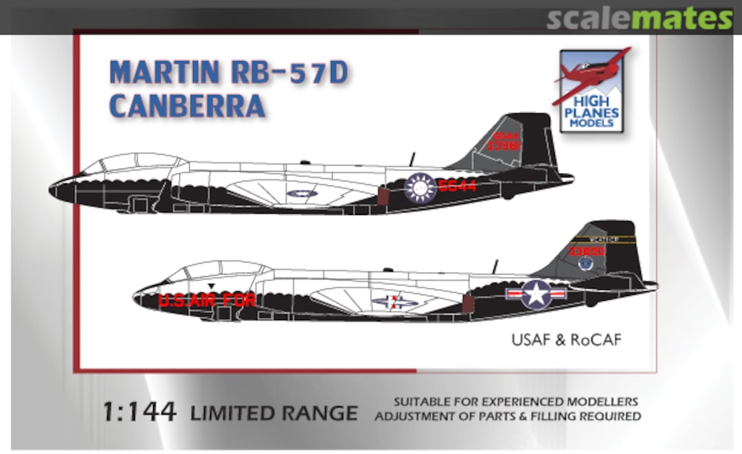 Boxart Martin RB-57D Canberra 14401 High Planes Models Boxart Martin RB-57D Canberra 14401 High Planes Models