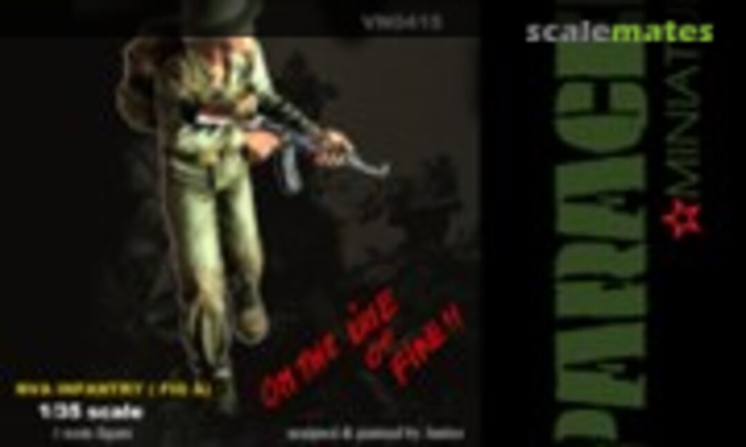 1:35 NVA Infantry (FIG A) (Paracel Miniatures VN0415) VN0415