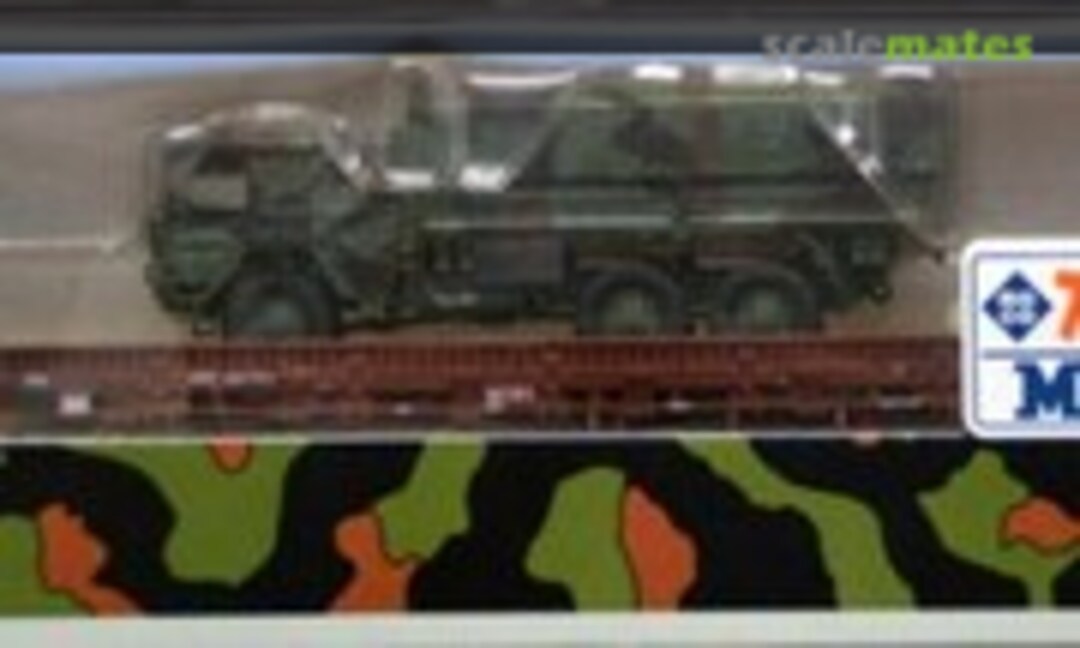 1:87 Niederbordwagen mit MAN 7t (Roco Minitanks 827)