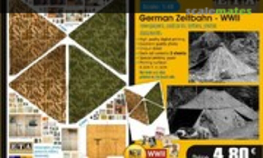 1:48 German Zeltbahn - WWII (ETA Diorama Accessories 656) 656