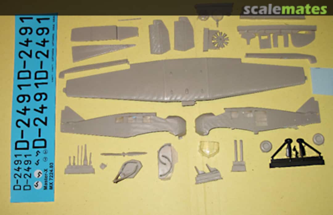 Contents Junkers Ju.46hi "Sirius" MX 7224.03 Master-X Contents Junkers Ju.46hi "Sirius" MX 7224.03 Master-X