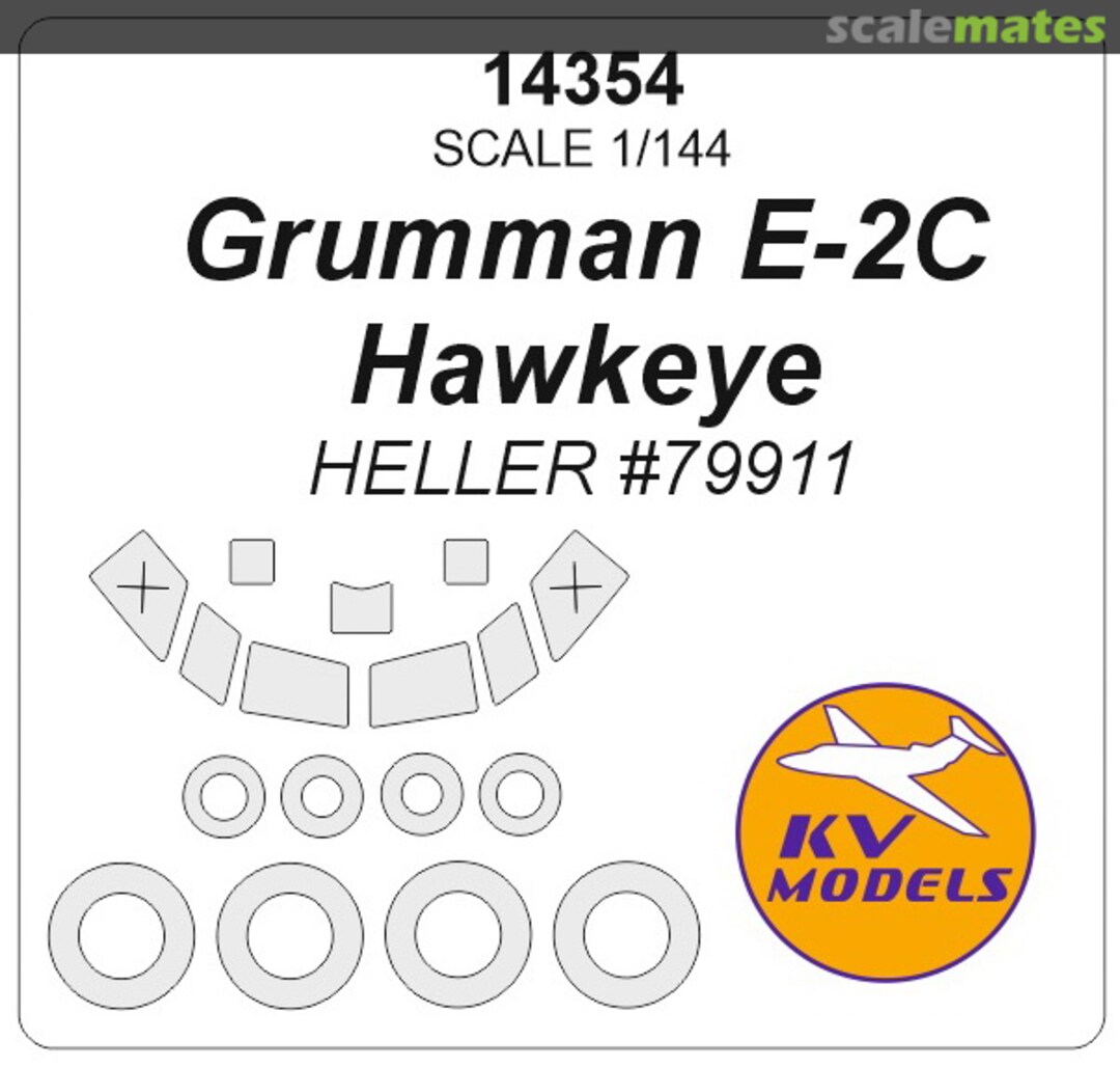 Boxart Grumman E-2C Hawkeye 14354 KV Models Boxart Grumman E-2C Hawkeye 14354 KV Models