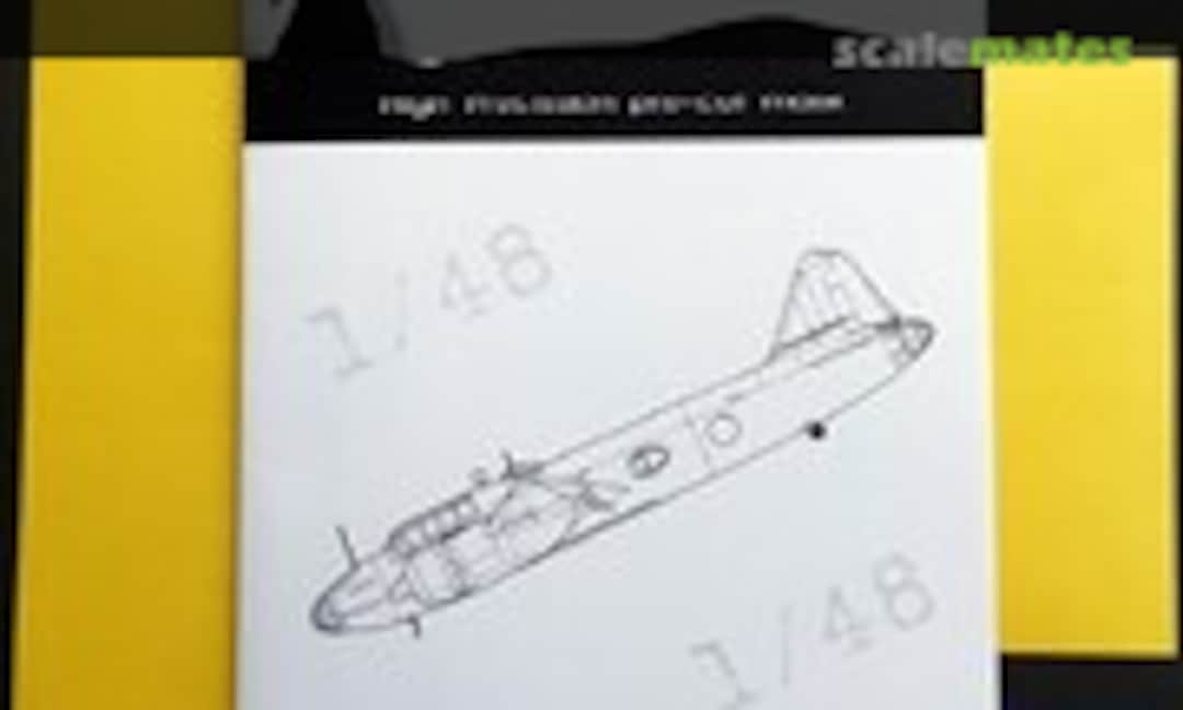 1:48 Mitsubishi G4M1 'Betty' - Canopy Mask (DEAD Design Models VM48100)