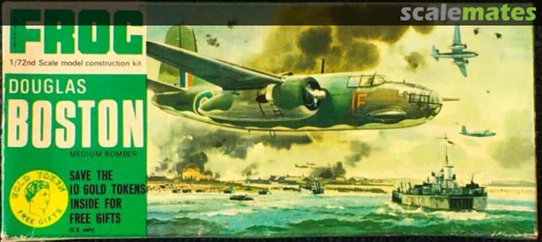 Boxart Douglas Boston F151 FROG