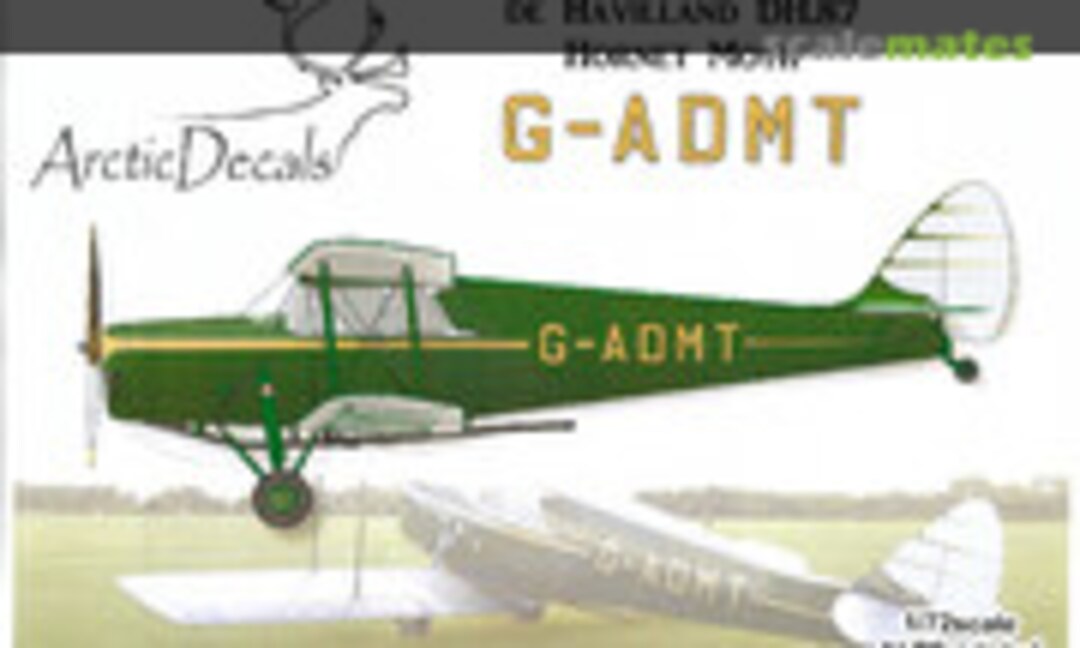 1:72 De Havilland DH.87 Hornet Moth (Arctic Decals ARC72-096D) ARC72-096D