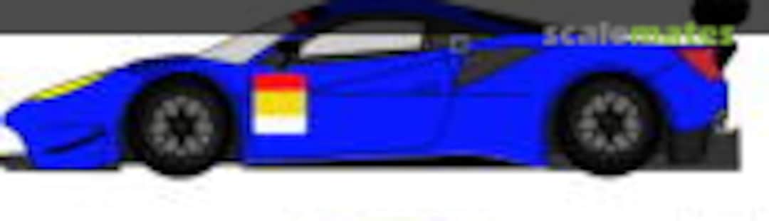 Boxart Ferrari 488 GT3 evo 2021 CGM Models Boxart Ferrari 488 GT3 evo 2021 CGM Models