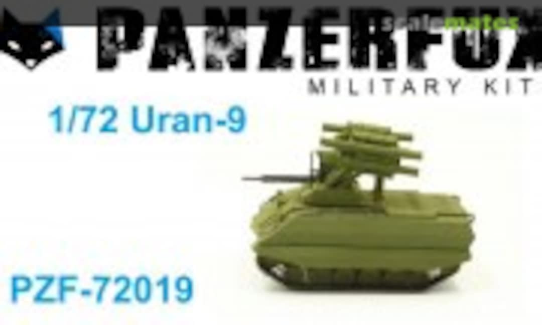 1:72 Uran-9 UCGV unmanned combat ground vehicle (Panzerfux Military Kits 72019) 72019