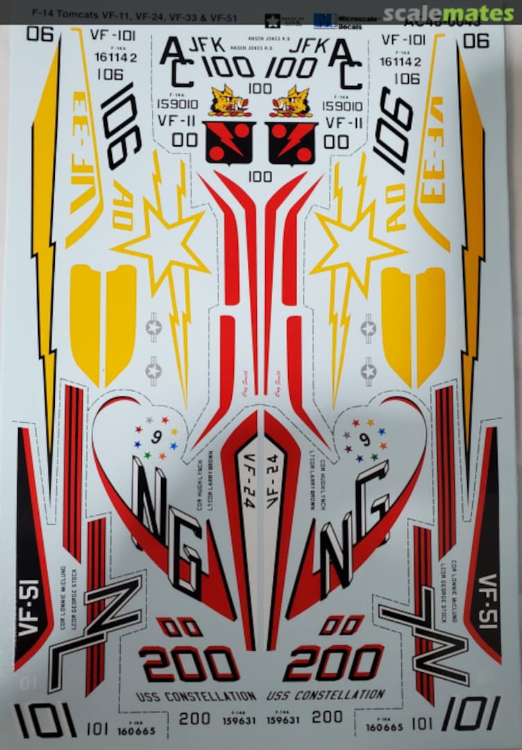 Boxart F-14 Tomcats AC48-0043 Microscale Boxart F-14 Tomcats AC48-0043 Microscale