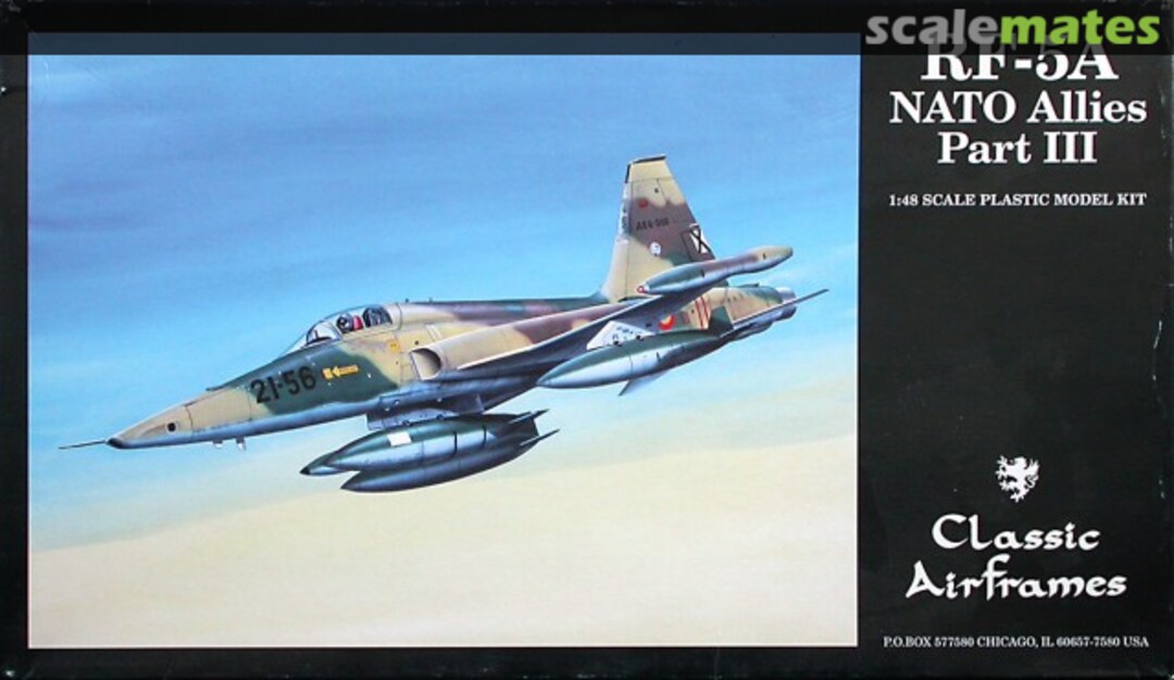 Boxart RF-5A 489 Classic Airframes Boxart RF-5A 489 Classic Airframes