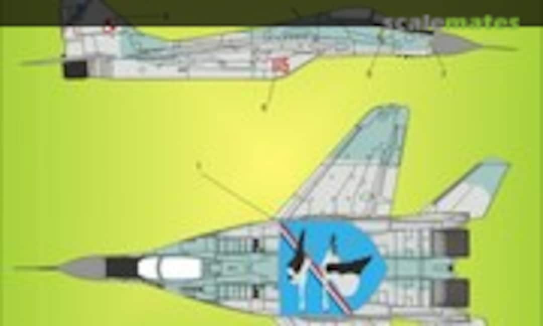 1:72 MiG-29 in Polish service vol.1 (ModelMaker D72002) D72002