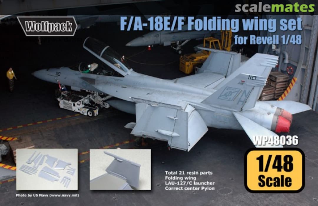 Boxart F/A-18E/F Super Hornet Folding Wing Set WP48036 Wolfpack Boxart F/A-18E/F Super Hornet Folding Wing Set WP48036 Wolfpack