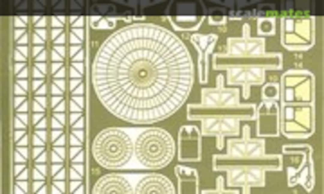 1:100 Pilgrim Observer Photoetch Set (ParaGrafix Modeling Systems PGX143) PGX143