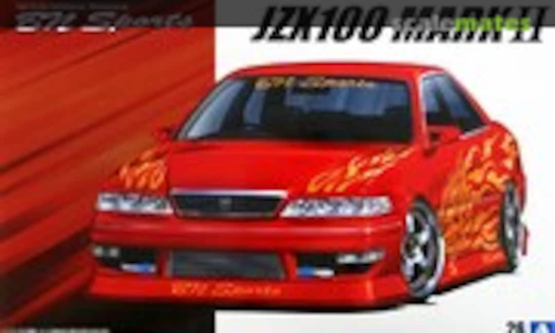 1:24 Toyota JZX100 Mark II Tourer V '98 (Aoshima 053577)