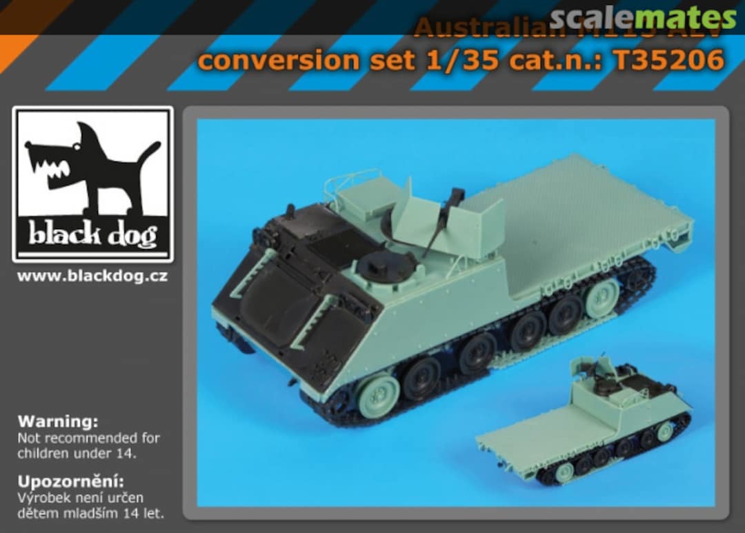 Boxart Australian M 113 ALV conversion set T35206 Black Dog Boxart Australian M 113 ALV conversion set T35206 Black Dog