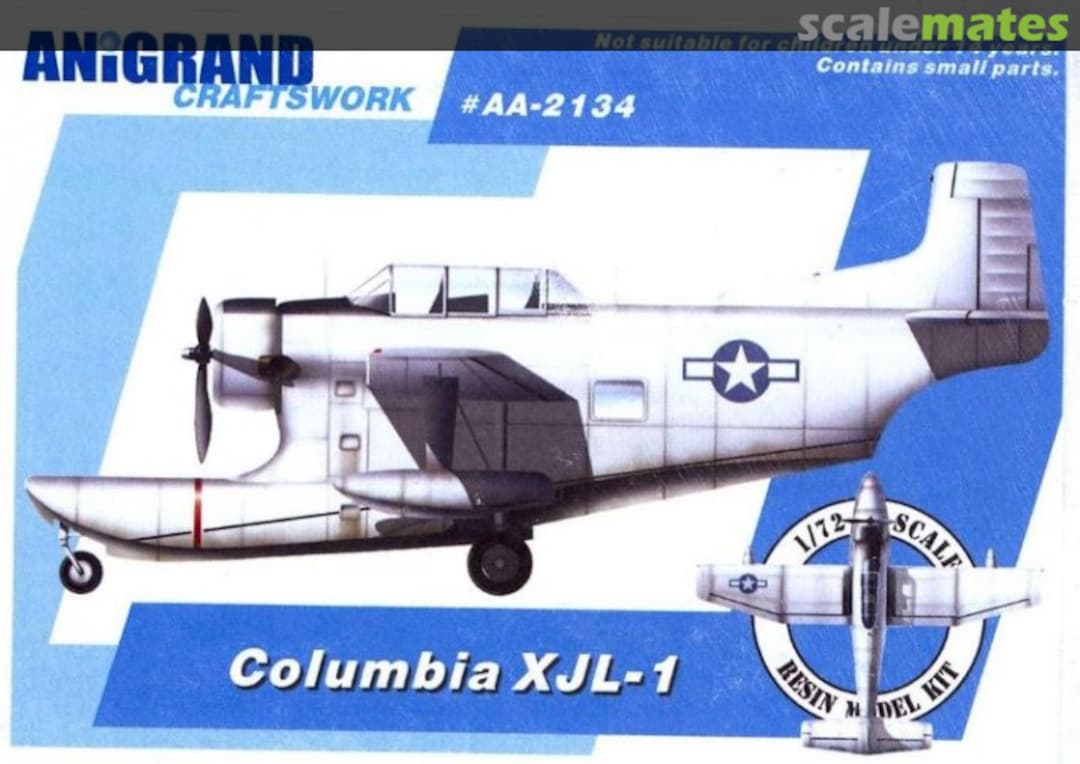 Boxart Columbia XJL-1 AA-2134 Anigrand Craftswork Boxart Columbia XJL-1 AA-2134 Anigrand Craftswork