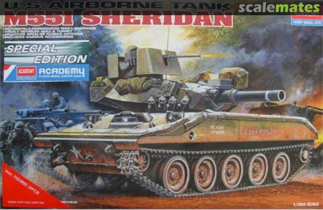 Boxart M551 Sheridan 13011SE Academy Boxart M551 Sheridan 13011SE Academy