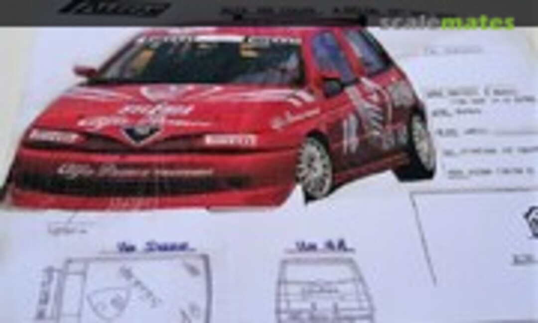 1:43 Alfa Romeo 145 Coupe "SELENA" (Alezan )
