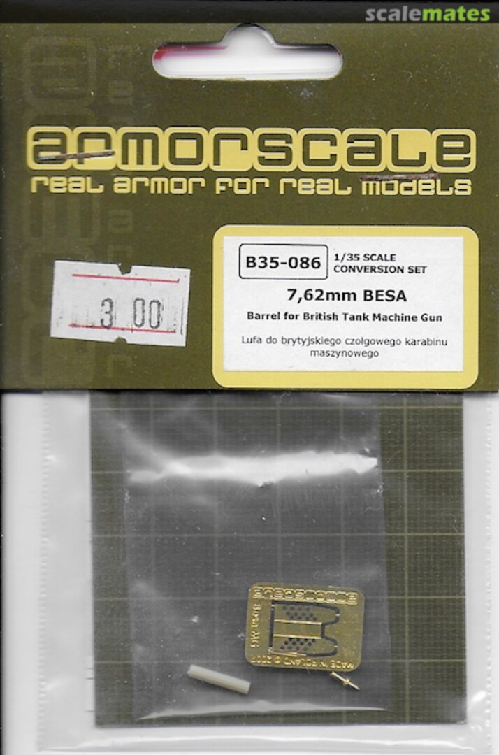 Boxart 7,62mm BESA B35-086 Armorscale Boxart 7,62mm BESA B35-086 Armorscale