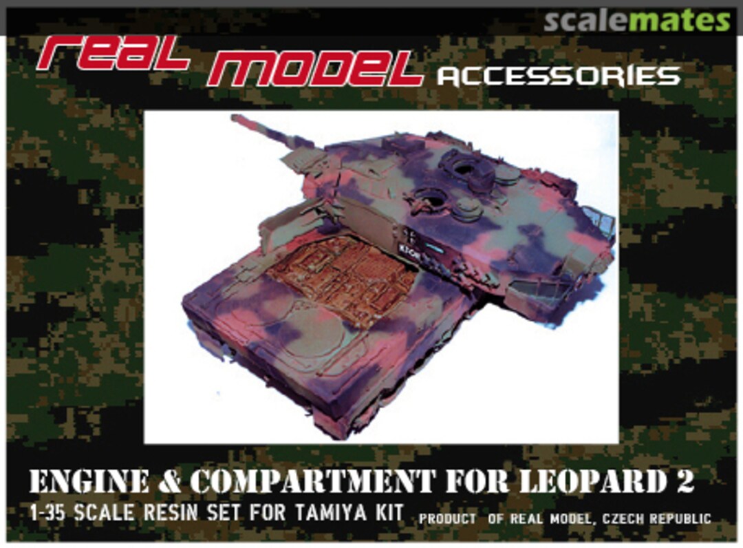 Boxart Engine Set for Leopard 2 RMA35037 Real Model Boxart Engine Set for Leopard 2 RMA35037 Real Model