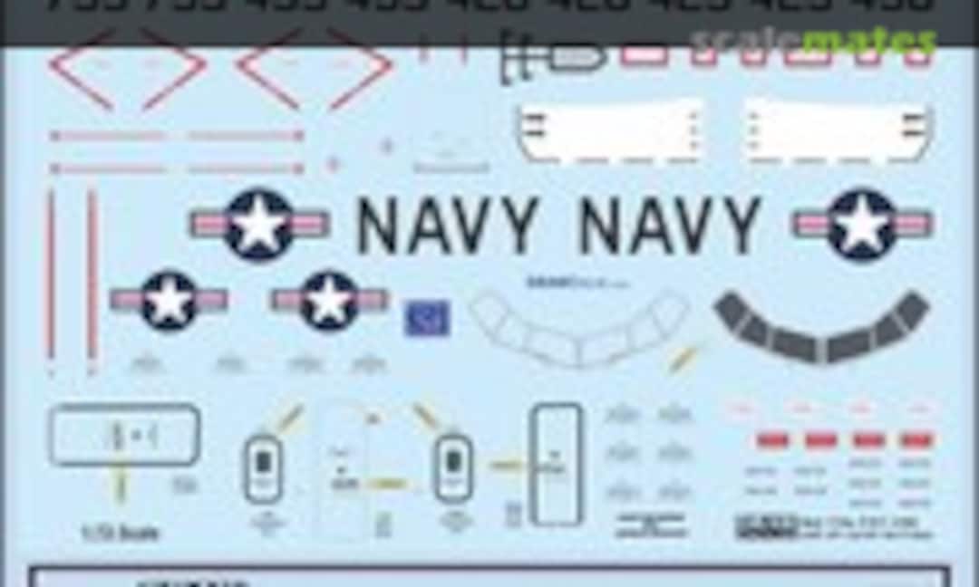 1:72 US Navy P-8A VP-16 & VP-30 (Draw Decal 72s-737-150) 72s-737-150