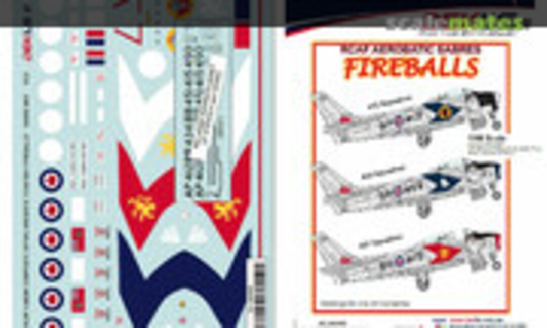 1:48 Fireballs (DEKL's DA 48006B) DA 48006B