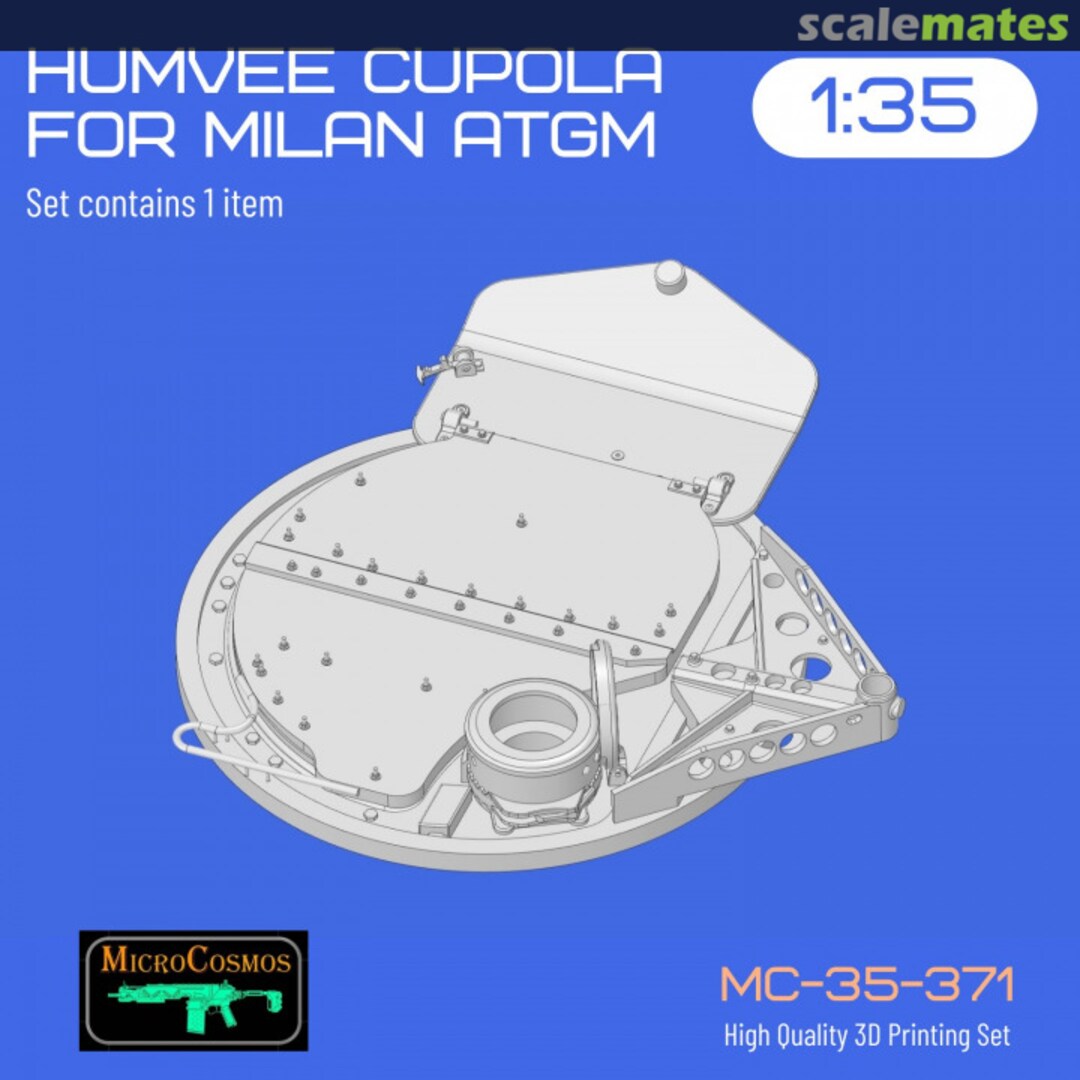Boxart HUMVEE CUPOLA For MILAN ATGM MC-35-371 3D MicroCosmos Boxart HUMVEE CUPOLA For MILAN ATGM MC-35-371 3D MicroCosmos