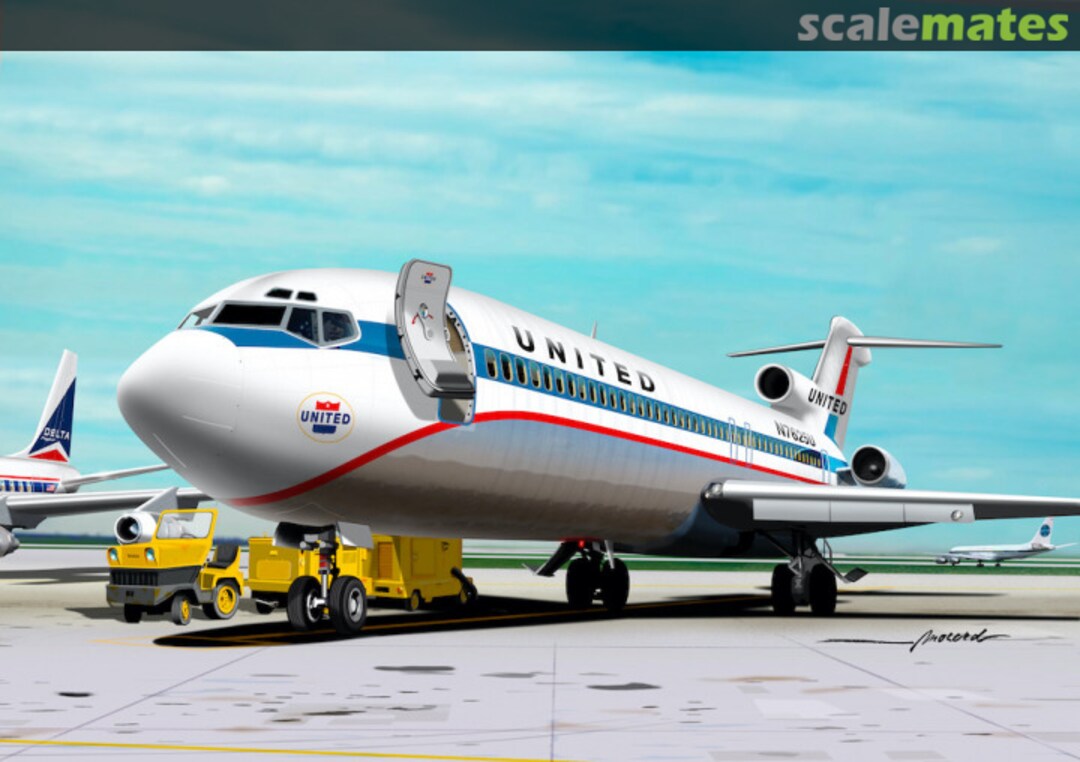 Boxart Boeing 727-200 United GP.111UNT MACH 2 Boxart Boeing 727-200 United GP.111UNT MACH 2