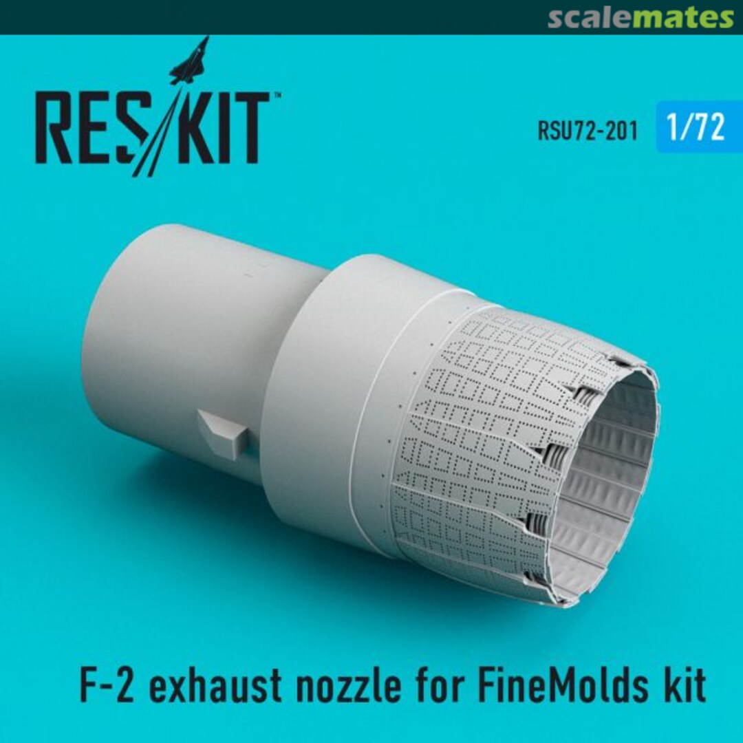 Boxart F-2 exhaust nozzle RSU72-0201 ResKit Boxart F-2 exhaust nozzle RSU72-0201 ResKit