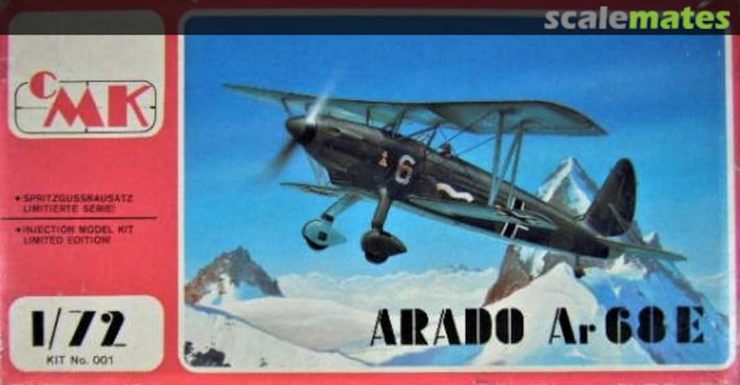 Boxart Arado Ar 68E 001 CMK Boxart Arado Ar 68E 001 CMK