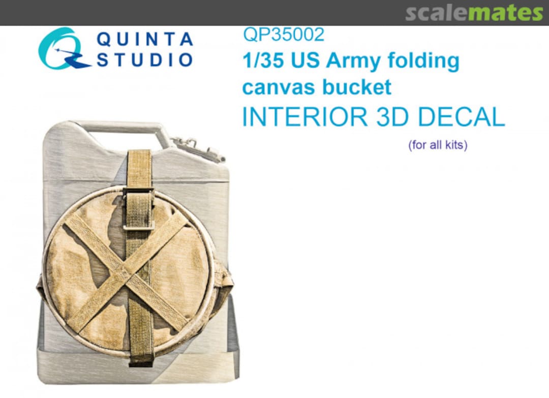 Boxart US Army Folding Canvas Bucket QP35002 Quinta Studio Boxart US Army Folding Canvas Bucket QP35002 Quinta Studio