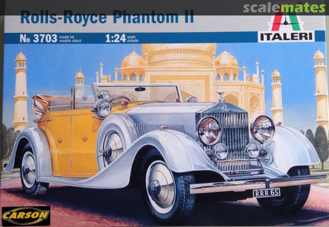 Boxart Rolls-Royce Phantom II 3703 Italeri Boxart Rolls-Royce Phantom II 3703 Italeri