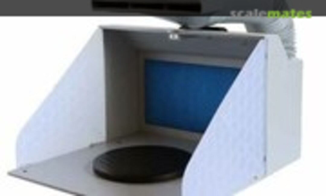 No Hobby Spray Booth w/Double Exhaust Fans & Duct 16"W x 10.5"H x 16"D (HB-16-2F) (Paasche PAS16774) PAS16774