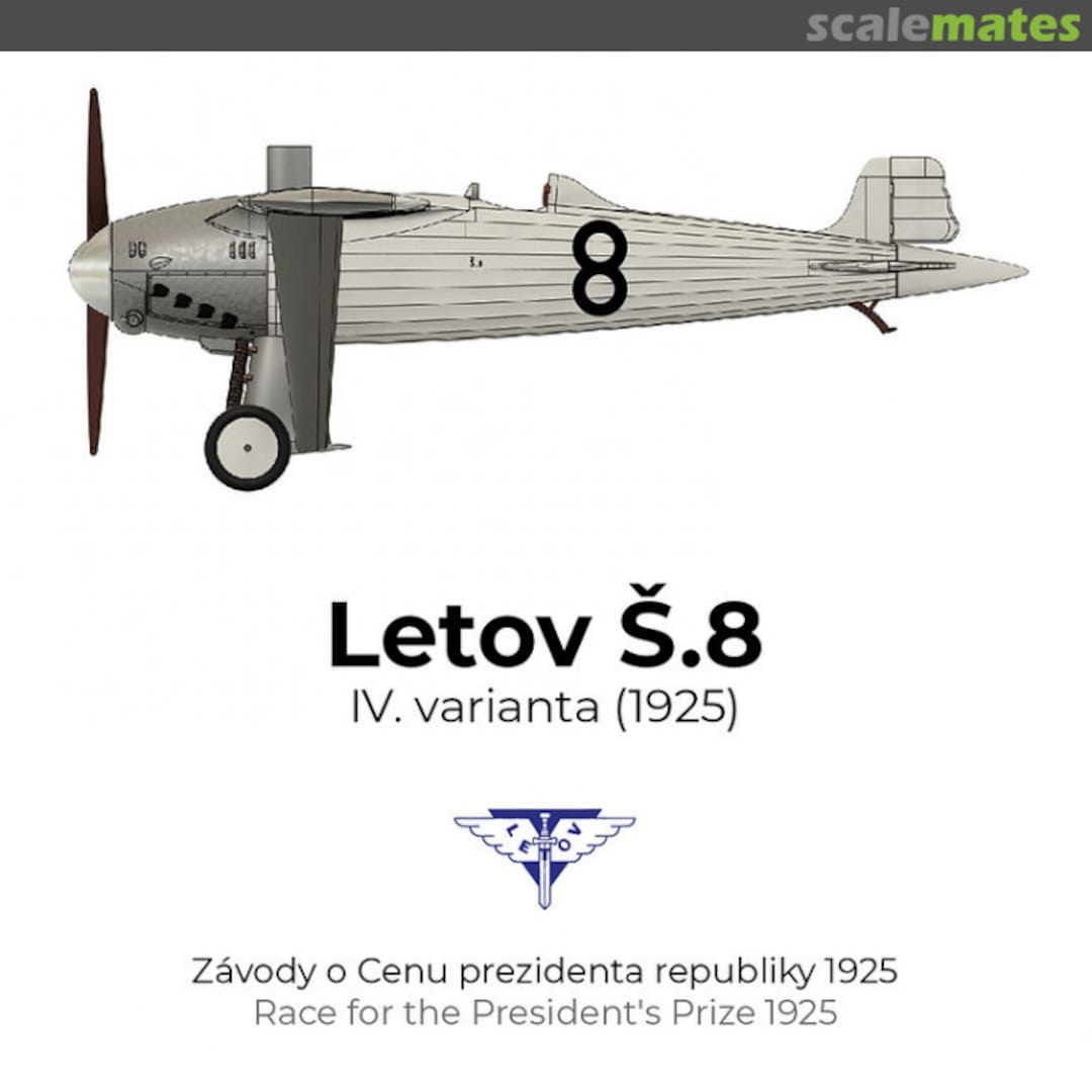 Boxart Letov Š.8 48012 Airmastr (Malý-Strmiska) Boxart Letov Š.8 48012 Airmastr (Malý-Strmiska)