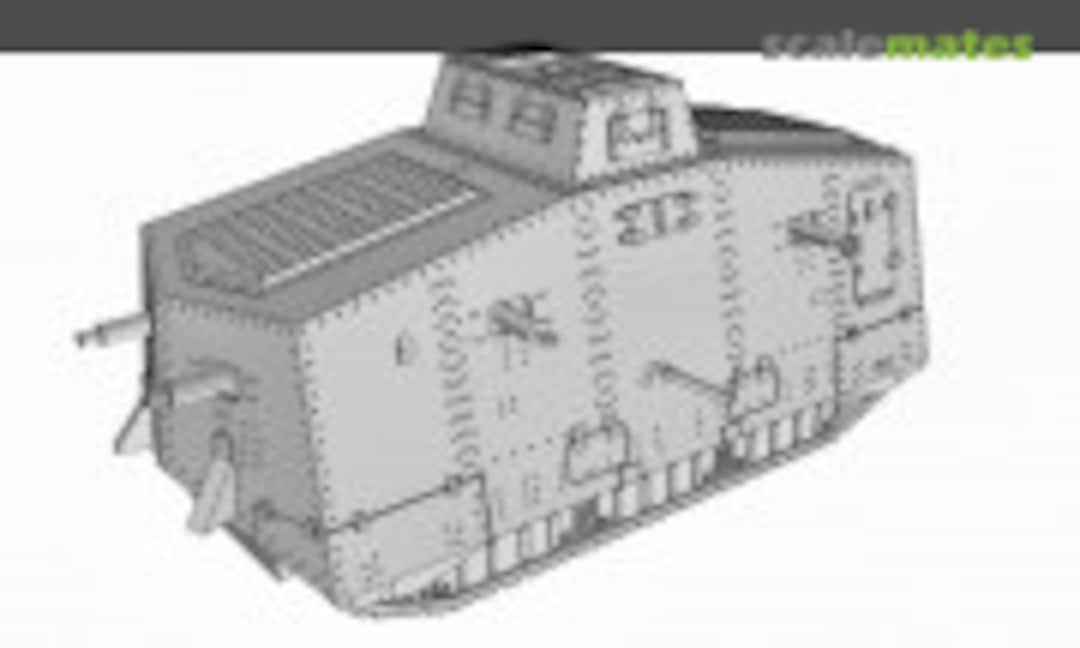 1:72 Sturmpanzerwagen A7V (EMP3d 72011220) 72011220