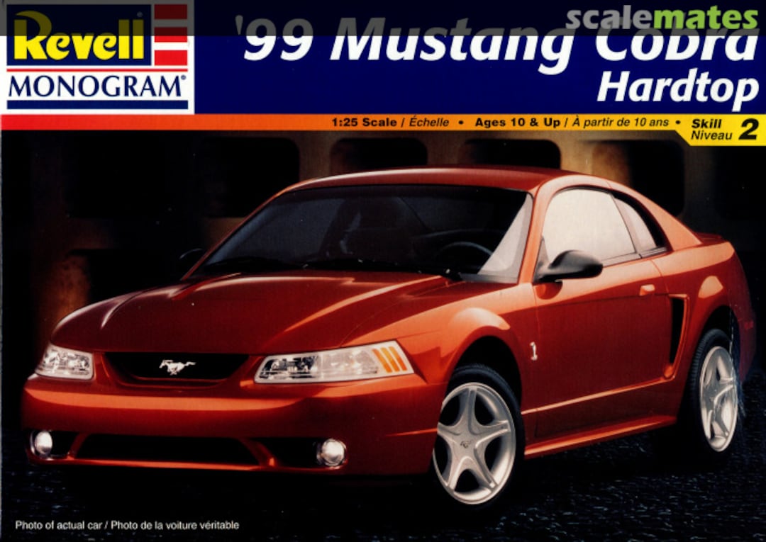 Boxart '99 Mustang Cobra Hardtop 85-2535 Revell Monogram