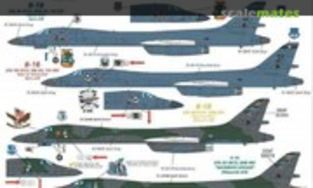 1:72 B-1B: Painted Bones Part 2 (Cutting Edge Modelworks CED72177) CED72177