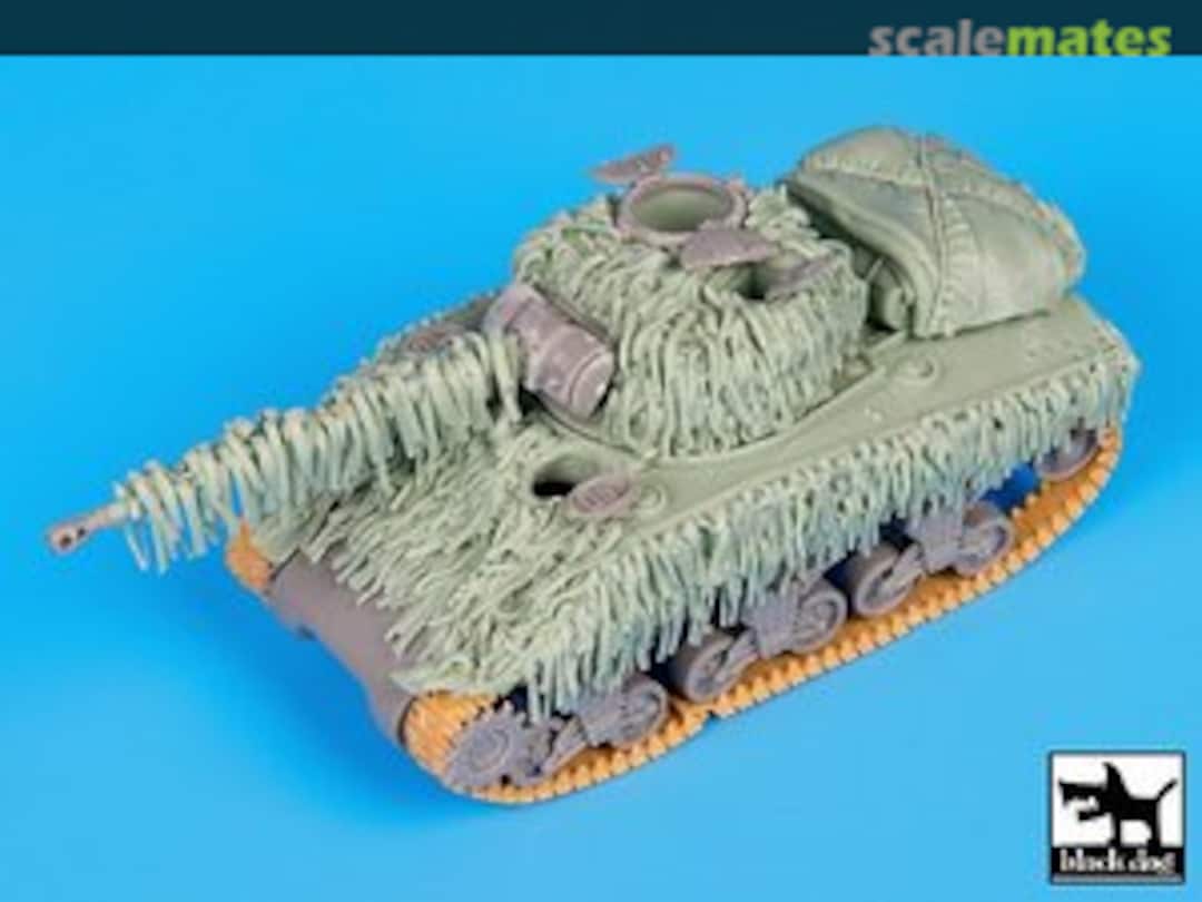 Boxart British Sherman Hessian Tape Camo T72043 Black Dog Boxart British Sherman Hessian Tape Camo T72043 Black Dog