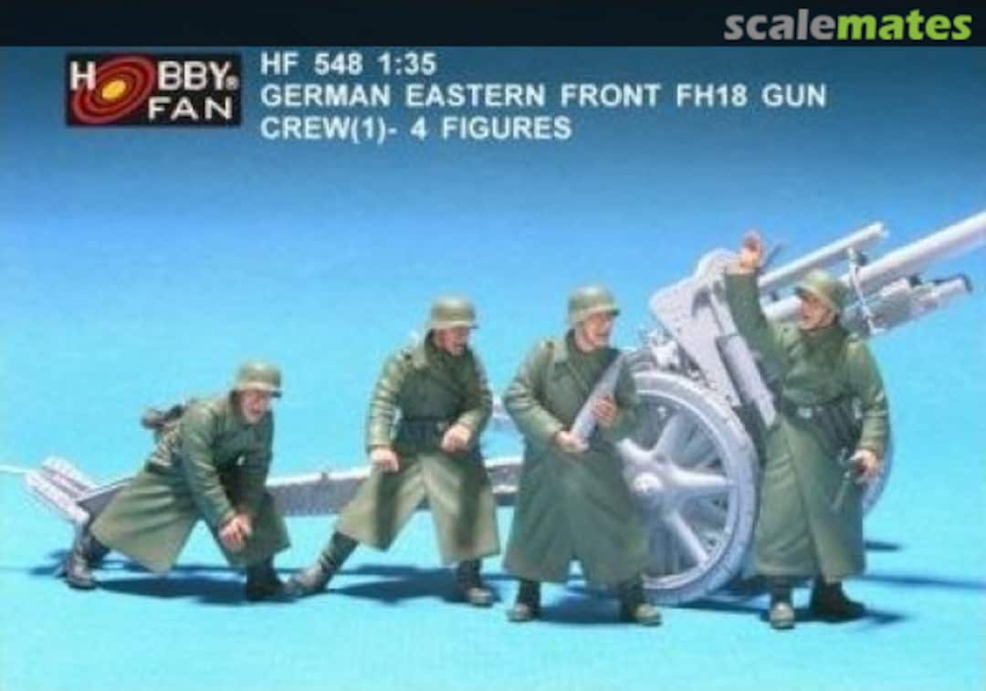 Boxart leFH18 Launcher Crew I (4 Fig) HF548 Hobby Fan Boxart leFH18 Launcher Crew I (4 Fig) HF548 Hobby Fan