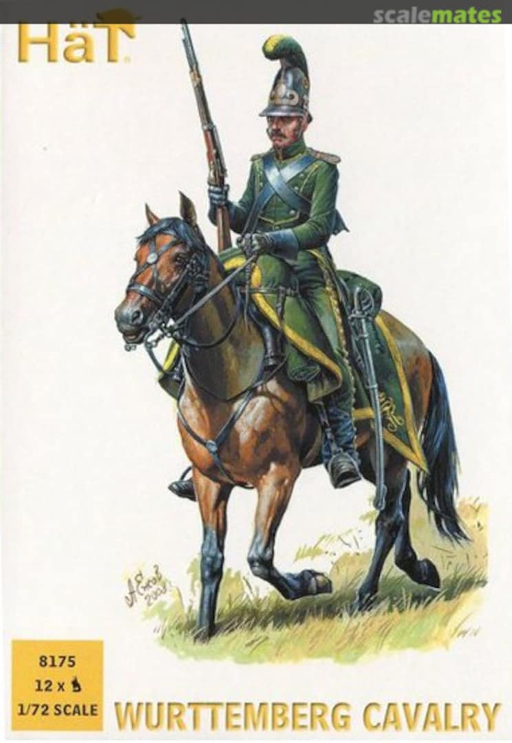 Boxart Württemberg Cavalry 8175 HäT Boxart Württemberg Cavalry 8175 HäT