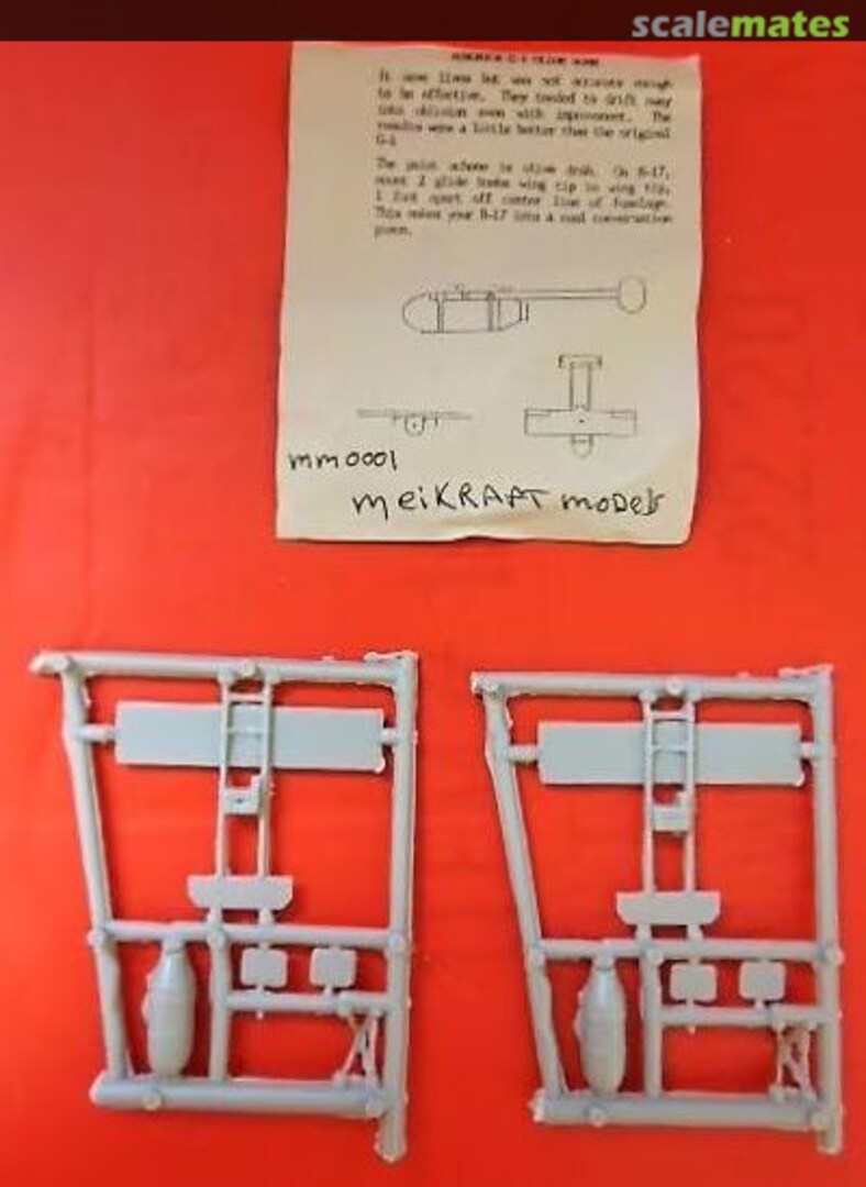 Contents Aeronca G-1 Glide Bomb MM0001 Meikraft Models Contents Aeronca G-1 Glide Bomb MM0001 Meikraft Models