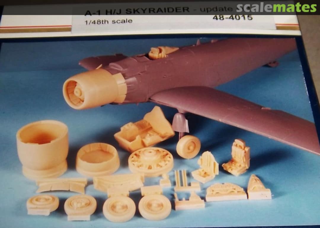 Boxart A-1H/J Skyraider 48-4015 KMC Boxart A-1H/J Skyraider 48-4015 KMC